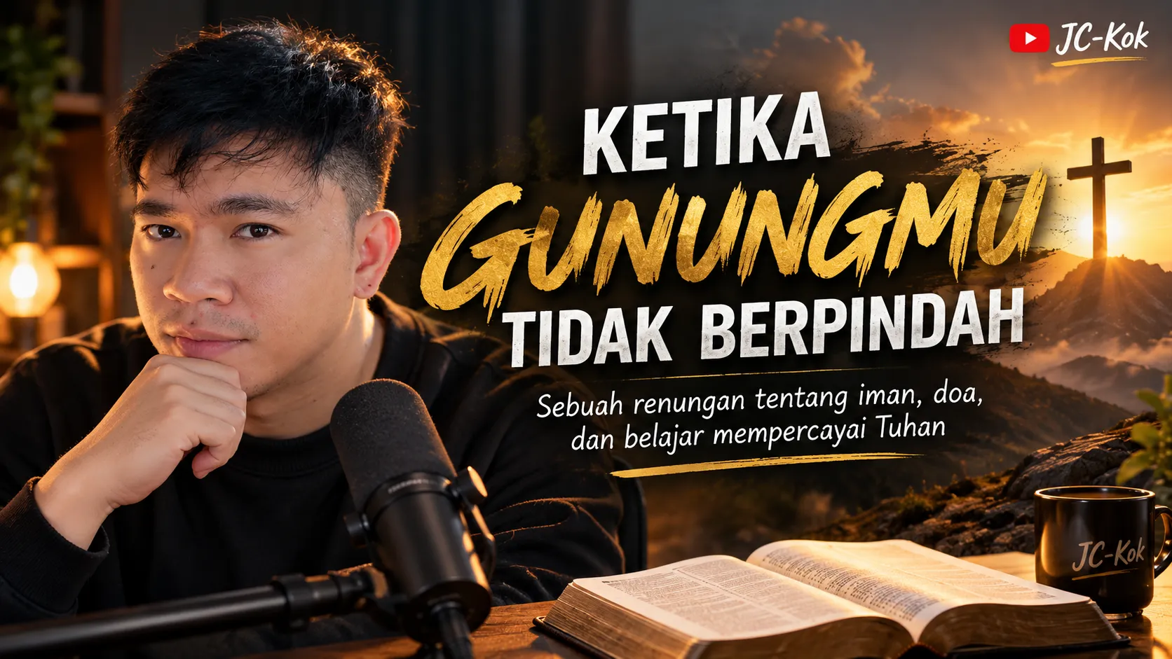 Ketika Gunungmu Tidak Berpindah | Sebuah Renungan tentang Iman, Doa, dan Belajar Mempercayai Tuhan